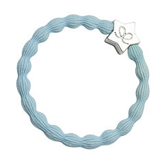 Elastika za lase By Eloise London Silver Star 1 kos Sky Blue