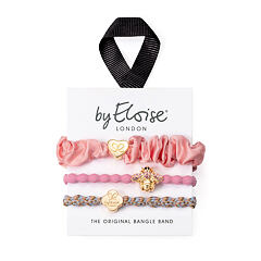 Elastika za lase By Eloise London Set Think Pink 1 kos