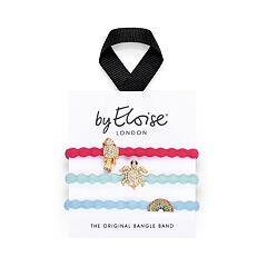 Elastika za lase By Eloise London Set Turtle Island 1 kos