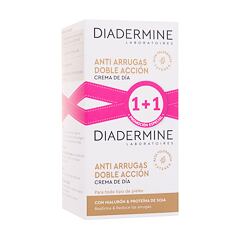 Dnevna krema za obraz Diadermine Anti-Wrinkle Double Action Day Cream 2x50 ml