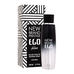 Toaletna voda New Brand Parfums Prestige Ego Silver 100 ml