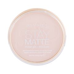 Puder v prahu Rimmel London Stay Matte 14 g 002 Pink Blossom