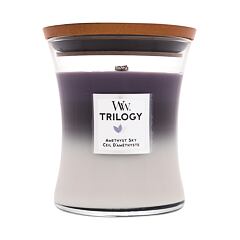 Dišeča svečka WoodWick Trilogy Amethyst Sky 275 g