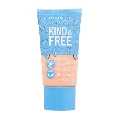 Puder Rimmel London Kind & Free Skin Tint Foundation 30 ml 001 Fair Porcelain