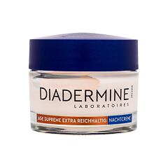 Nočna krema za obraz Diadermine Age Supreme Extra Rich Revitalizing Night Cream 50 ml poškodovana škatla