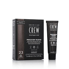 Barva za lase American Crew Precision Blend Natural Grey Blending Hair Color 120 ml 2-3 Dark poškodovana škatla