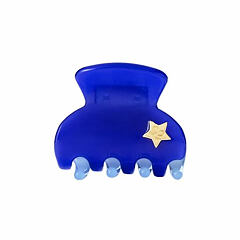 Sponka za lase By Eloise London Small Hair Claw Gold Star 1 kos Blue Breeze