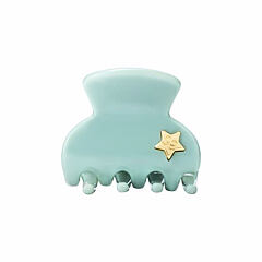 Sponka za lase By Eloise London Small Hair Claw Gold Star 1 kos Sage