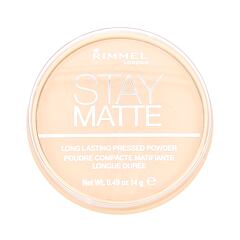 Puder v prahu Rimmel London Stay Matte 14 g 001 Transparent
