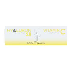 Serum za obraz ALCINA Hyaluron 2.0 + Vitamin C Ampulle 5 ml Seti