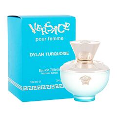 Toaletna voda Versace Pour Femme Dylan Turquoise 100 ml poškodovana škatla