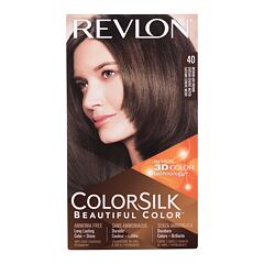 Barva za lase Revlon Colorsilk Beautiful Color 59,1 ml 40 Medium Ash Brown
