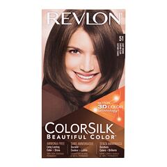Barva za lase Revlon Colorsilk Beautiful Color 59,1 ml 51 Light Brown