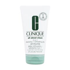 Čistilni gel Clinique All About Clean 2-IN-1 Cleansing + Exfoliating Jelly 150 ml