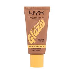 Puder NYX Professional Makeup Buttermelt Glaze Soft Glow Skin Tint SPF30 30 ml 06 Praline Butta