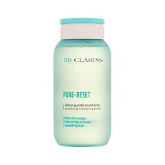 Losjon in sprej za obraz Clarins Pure-Reset Purifying Matifying Toner 200 ml