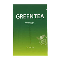 Maska za obraz Barulab Green Tea Balancing Face Mask 23 g