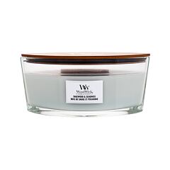 Dišeča svečka WoodWick Sagewood & Seagrass 453,6 g