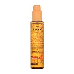 Zaščita pred soncem za telo NUXE Sun Tanning Sun Oil SPF50 150 ml