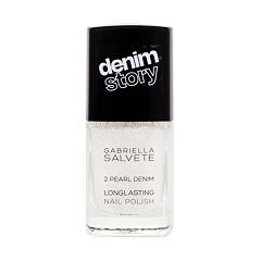 Lak za nohte Gabriella Salvete Denim Story Longlasting Nail Polish 11 ml 02 Pearl Denim