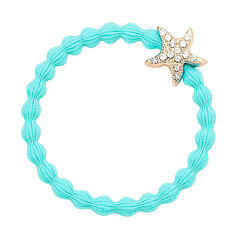 Elastika za lase By Eloise London Bling Charms Starfish 1 kos Turquoise