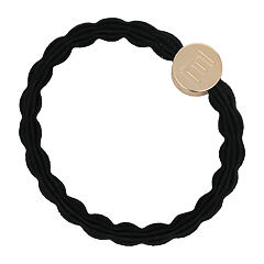 Elastika za lase By Eloise London Letter Charms Gold 1 kos E Black