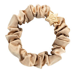 Elastika za lase By Eloise London Silk Scrunchie Gold Star 1 kos Sand