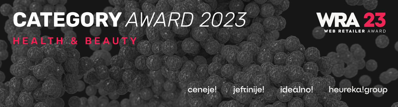 Web retailer award 2023 - Health & Beauty